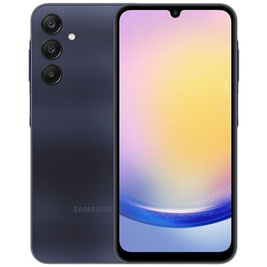 Смартфон Samsung Galaxy A25 6/128 Гб тёмно-синий